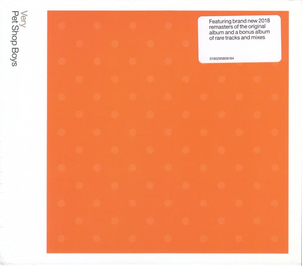 CD PET SHOP BOYS/ VERY: FURTHER LISTENING: 1992 2CD1