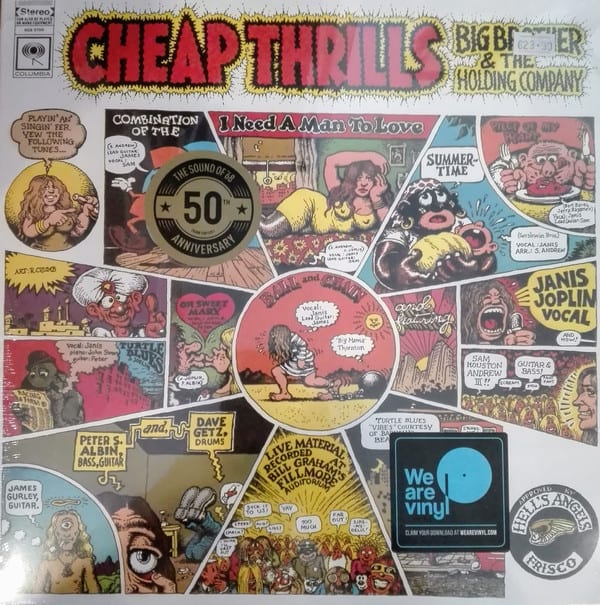 VINILO BIG BROTHER & THE HOLDING CO/ CHEAP THRILLS 1LP1