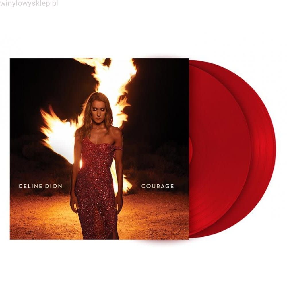 VINILO CELINE DION/ COURAGE (LIMITED RUBY RED VINYL) 2LP1