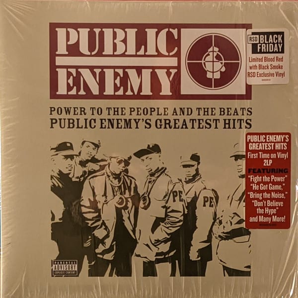 VINILO PUBLIC ENEMY/ POWER TO THE PEOPLE & THE BEATS-GREATEST HITS 2LP1