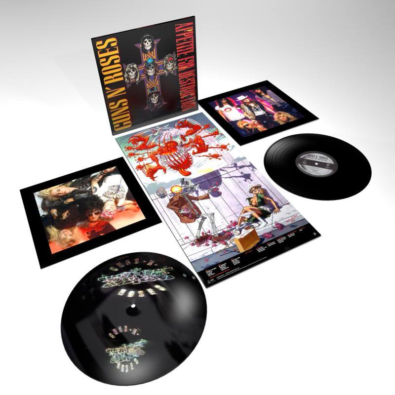 VINILO GUNS N' ROSES/ APPETITE FOR DESTRUCTION 'LOCKED N´ LOADED' 2LP2