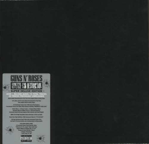 CD GUNS N' ROSES/ APPETITE FOR DESTRUCTION SUPER DELUXE BOX SET 5(4CD + 1BR)2