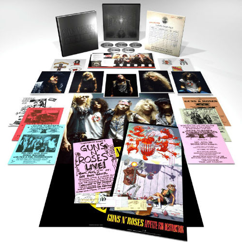 CD GUNS N' ROSES/ APPETITE FOR DESTRUCTION SUPER DELUXE BOX SET 5(4CD + 1BR)1