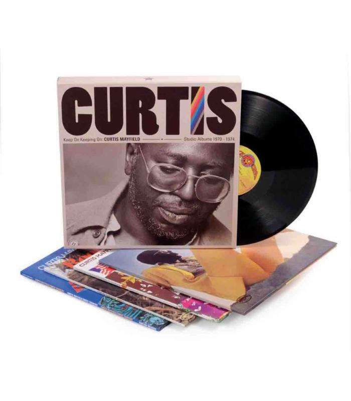 VINILO CURTIS MAYFIELD / KEEP ON KEEPING ON: CURTIS MAY 4LP2