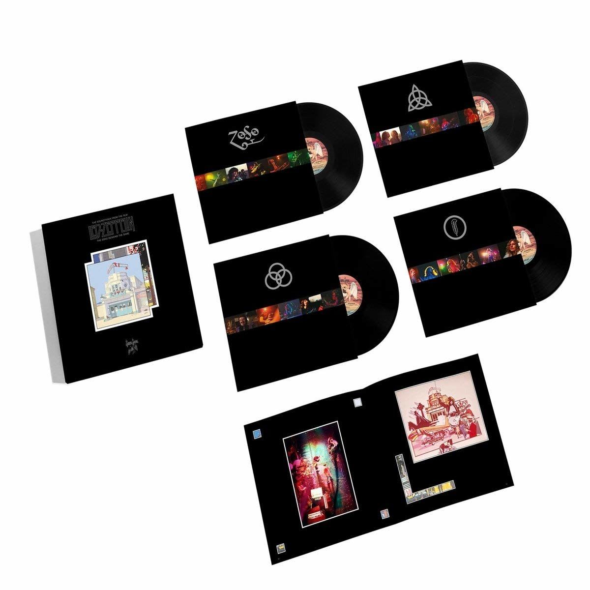 VINILO LED ZEPPELIN/ THE SONG REMAINS THE SAME 4LP2