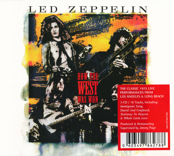 CD LED ZEPPELIN/ HOW THE WEST WON 3CD1