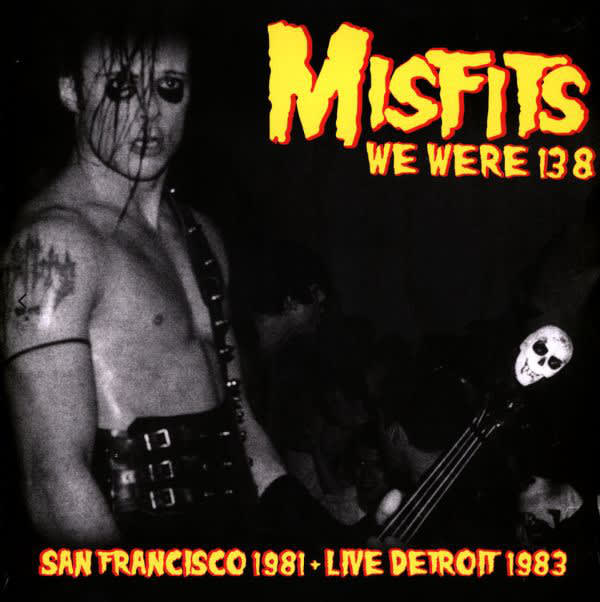 VINILO MISFITS/ WE WERE 138 SAN FRAN & LIVE D 1LP1