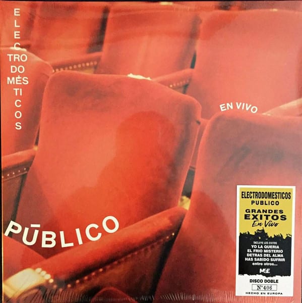 VINILO ELECTRODOMESTICOS/ PUBLICO (EN VIVO) 2LP1