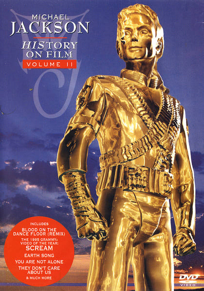 DVD MICHAEL JACKSON/ HISTORY ON FILM VOLUME 2 2DVD1