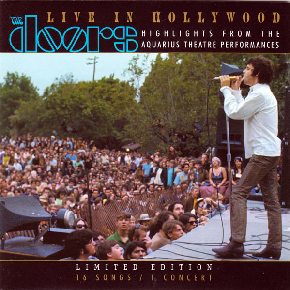 CD THE DOORS/ LIVE IN HOLLYWOOD-AQUARIUS HIGHLIGHTS 1CD1