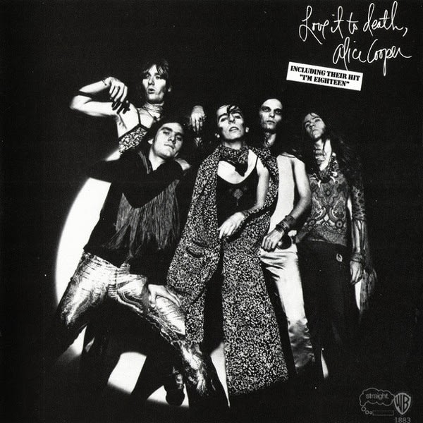 CD ALICE COOPER/ LOVE IT TO DEATH 1CD1