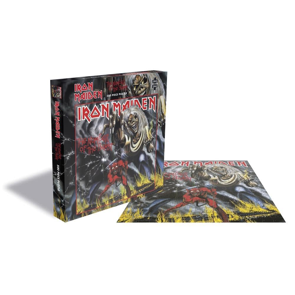 ROMPECABEZAS IRON MAIDEN - IRON MAIDEN THE NUMBER OF THE BEAST (500 PIECE JIGSAW PUZZLE)1