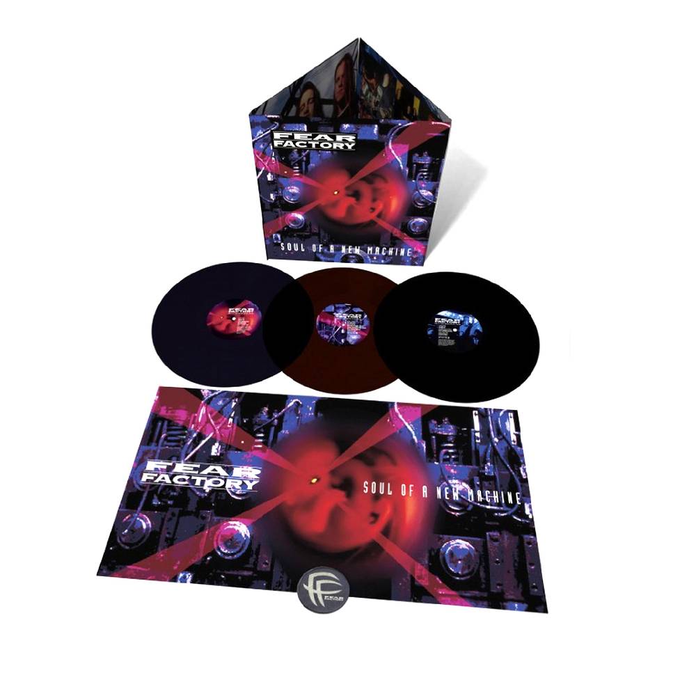 VINILO FEAR FACTORY/ SOUL OF A NEW MACHINE 3LP2