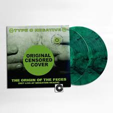 VINILO TYPE O NEGATIVE/ THE ORIGIN OF THE FECES (Green with Black Marble) 2LP2