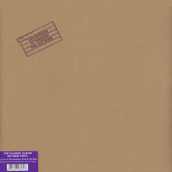 VINILO LED ZEPPELIN/ IN THROUGH THE OUT DOOR 2LP2