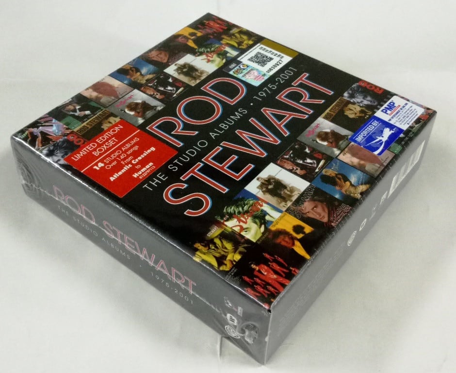 CD ROD STEWART/ THE STUDIO ALBUMS 1975 - 2001 14CD2