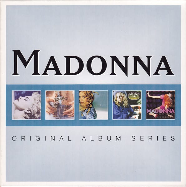 CD MADONNA/ ORIGINAL ALBUM SERIES 5CD1