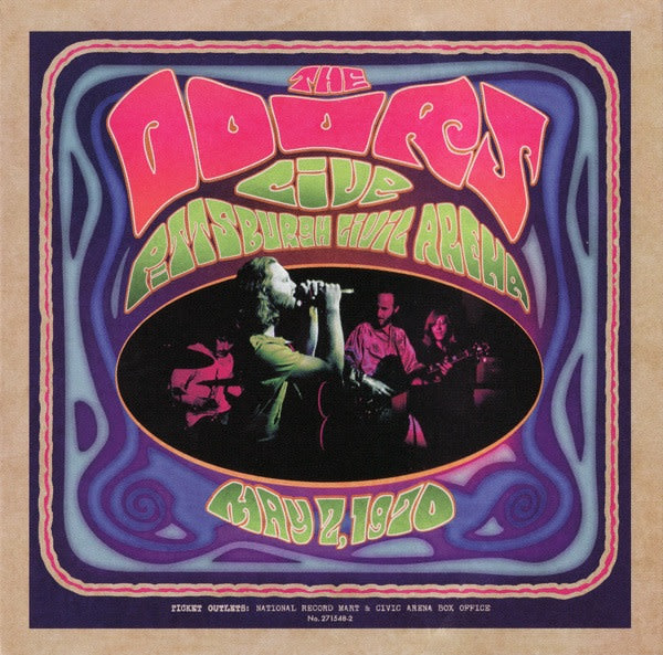 CD THE DOORS/ LIVE IN PITTSBURGH 1970 1CD1