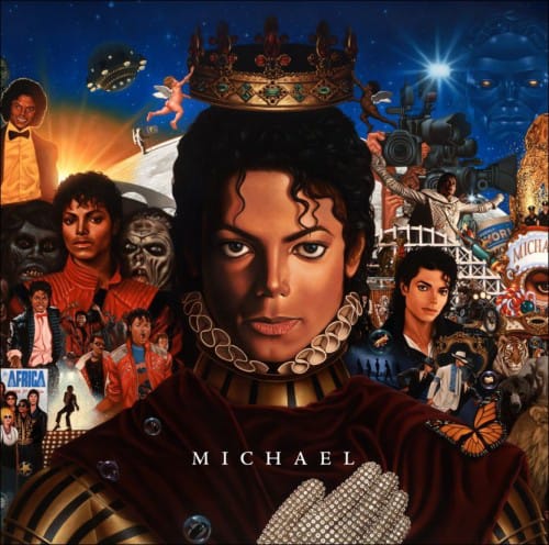 CD MICHAEL JACKSON/ MICHAEL 1CD1