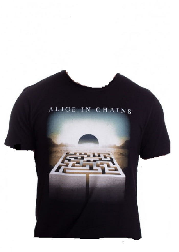 POLERA ALICE IN CHAINS/ MAZE SCAPE (SLIM FIT)2