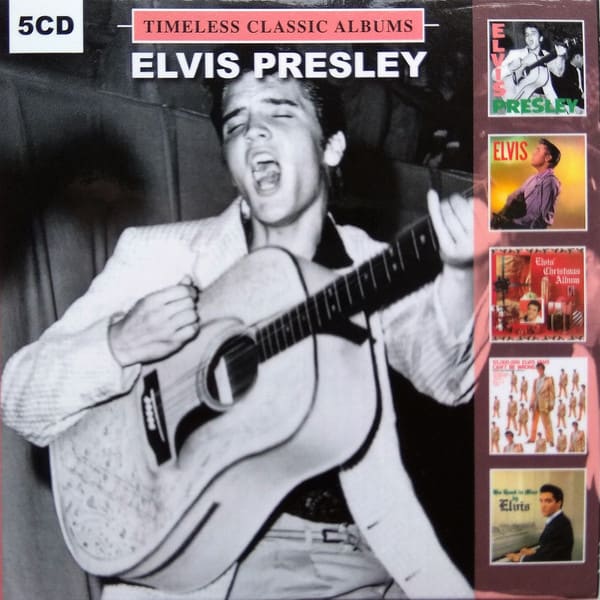 CD ELVIS PRESLEY/ TIMELESS CLASSIC ALBUMS BOX SET 5CD1