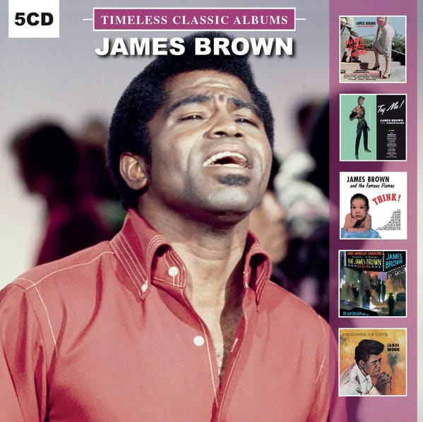 CD JAMES BROWN/ TIMELESS CLASSIC ALBUMS BOX SET 5CD 1