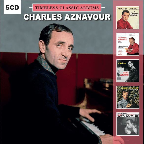 CD CHARLES AZNAVOUR/ TIMELESS CLASSIC ALBUMS BOX SET 5CD1