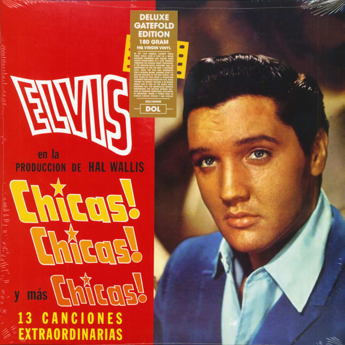 VINILO ELVIS PRESLEY/ CHICAS! CHICAS! Y MAS CHICAS! 1LP1