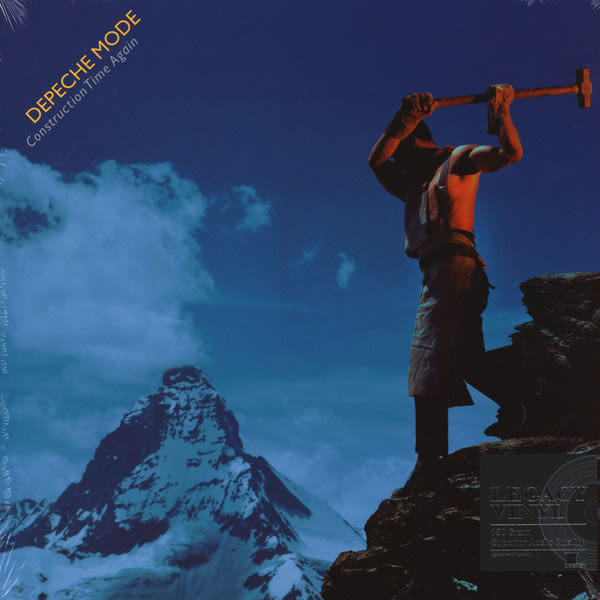 VINILO DEPECHE MODE/ CONSTRUCTION TIME AGAIN  1LP1