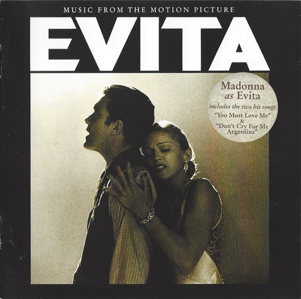 CD MADONNA/ MUSIC FROM THE MOTION PICTURE EVITA 1CD1
