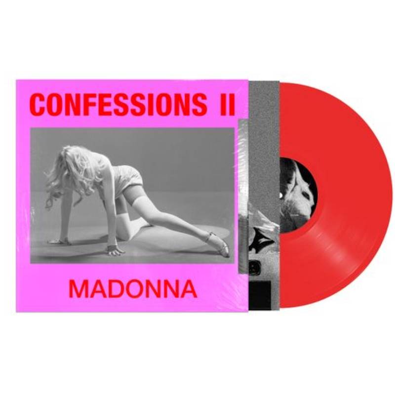 VINILO MADONNA/ CONFESSIONS II (TRANS RED VINYL) 1LP2