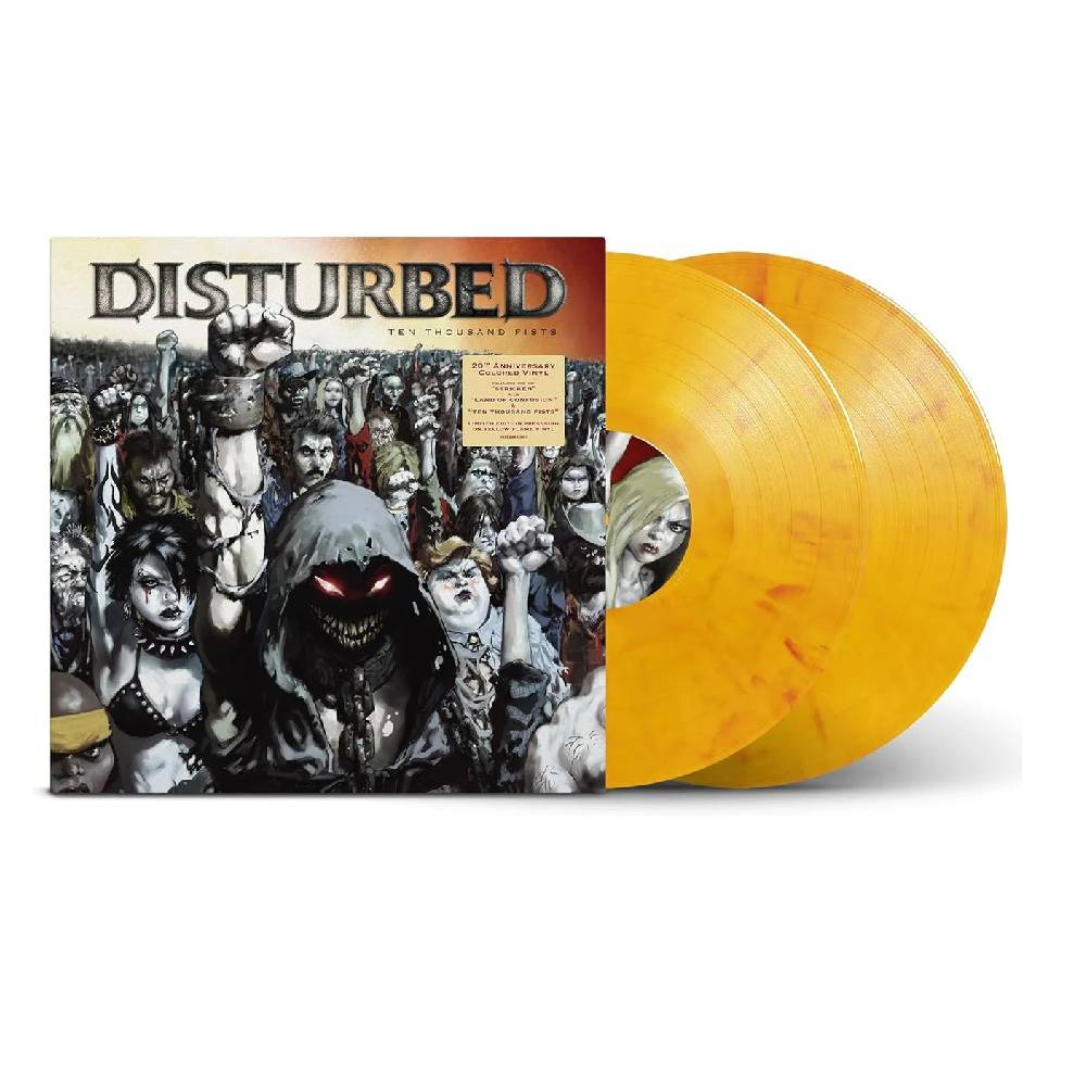 VINILO DISTURBED/ TEN THOUSAND FISTS (Yellow Flame Vinyl)2LP2