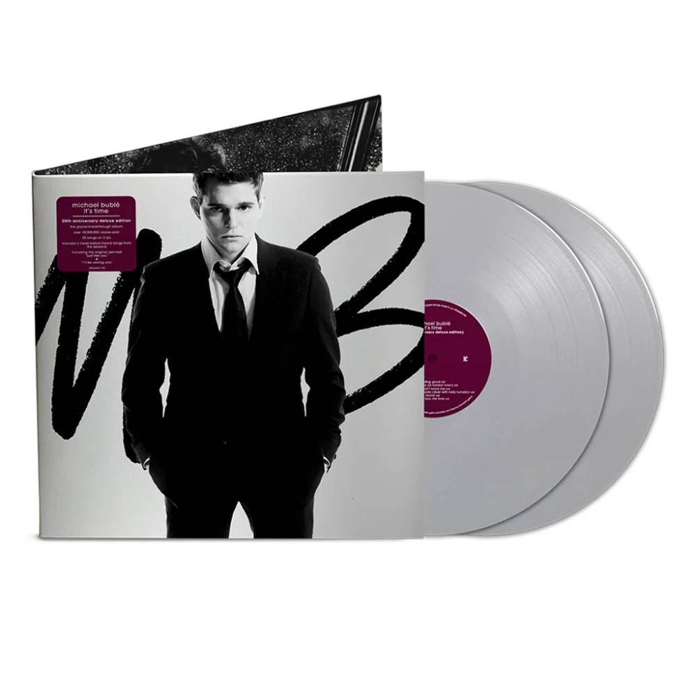 VINILO MICHAEL BUBLE/ IT'S TIME (Silver Vinyl) 2LP2