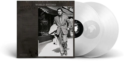 VINILO NEIL YOUNG WITH CRAZY HORSE/ WORLD RECORD, LIMITED EDITION CLEAR 2LP2