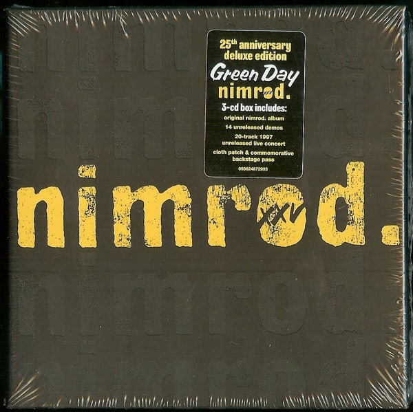 CD GREEN DAY/ NIMROD. XXV, DELUXE EDITION, 25th ANNIVERSARY1