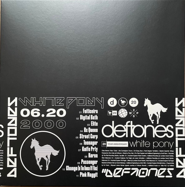VINILO DEFTONES/ WHITE PONY (20TH ANIVERSARY) 4LP2