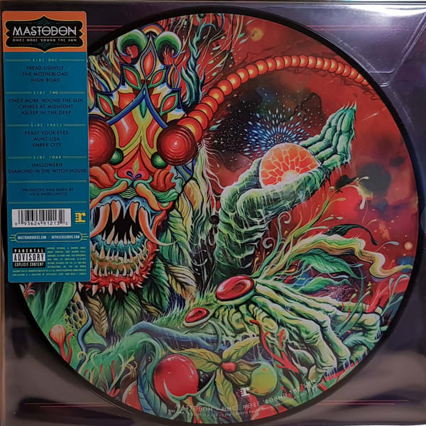 VINILO MASTODON/ ONCE MORE 'ROUND THE SUN (PICTURE) 2LP1