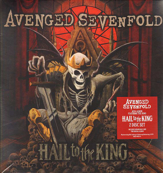 VINILO AVENGED SEVENFOLD/ HAIL TO THE KING 2LP1