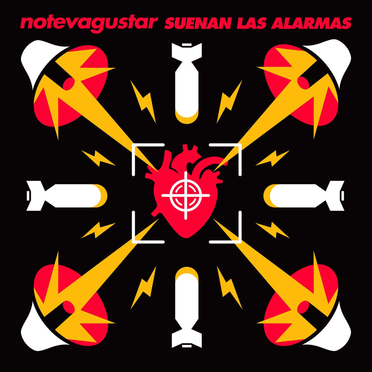VINILO NO TE VA GUSTAR/ SUENAN LAS ALARMAS (RED VINYL) 1LP1