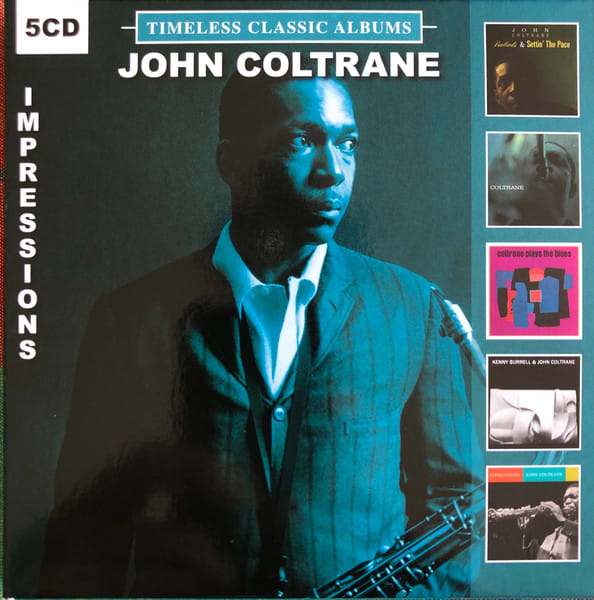 CD JOHN COLTRANE/ TIMELESS CLASSIC ALBUMS BOX SET 5CD2
