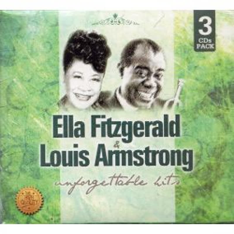 CD ELLA FITZGERALD & LOUIS ARMSTRONG/ UNFORGETABBLE HITS 3CD1