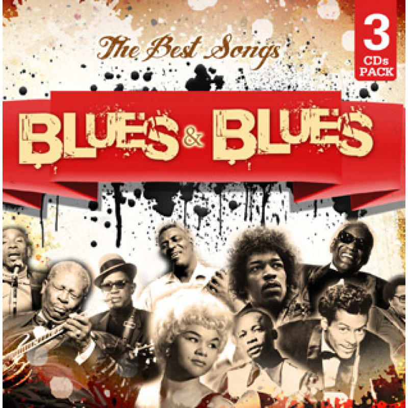 CD VARIOS ARTISTAS/ THE BEST SONGS BLUES & BLUES 3CD1