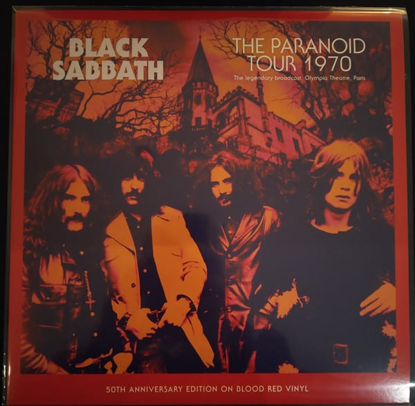 VINILO BLACK SABBATH/ THE PARANOID TOUR 1970 1LP1