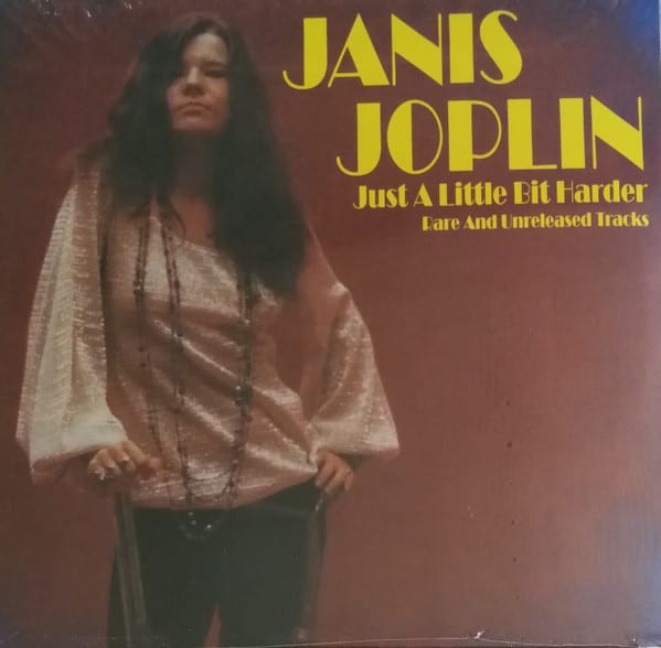 VINILO JANIS JOPLIN/ JUST A LITTLE BIT HARDER (RARE AND UNRELEASED TRACKS) 1LP1