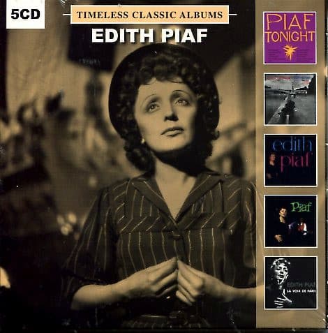 CD EDITH PIAF/ TIMELESS CLASSIC ALBUMS BOX SET 5CD1