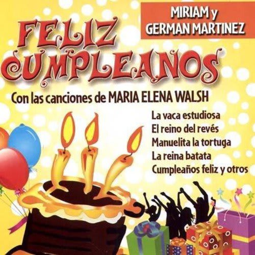 CD MARIA ELENA WALSH/ FELIZ CUMPLEAÑOS 1CD1