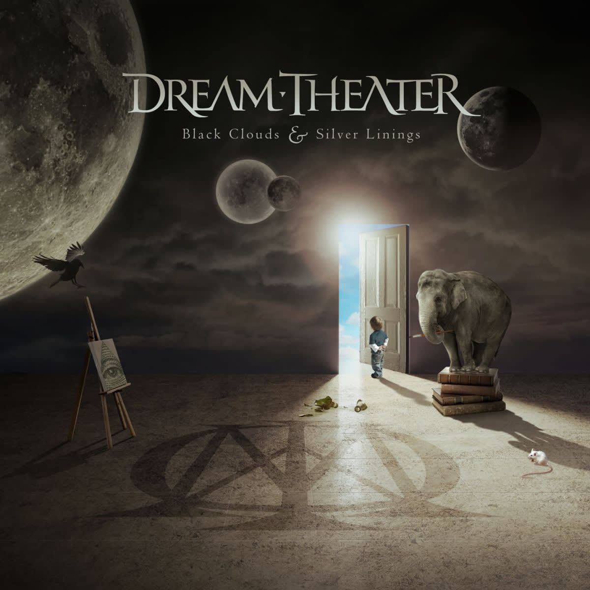 VINILO DREAM THEATER/ BLACK CLOUDS & SILVER LININGS (CLEAR VINYL) 2LP1