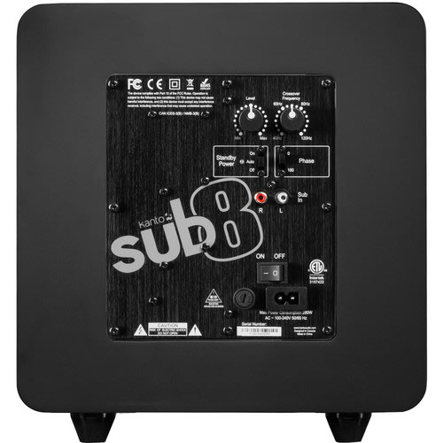 SUBWOOFER KANTO/ MATTE BLACK 8
