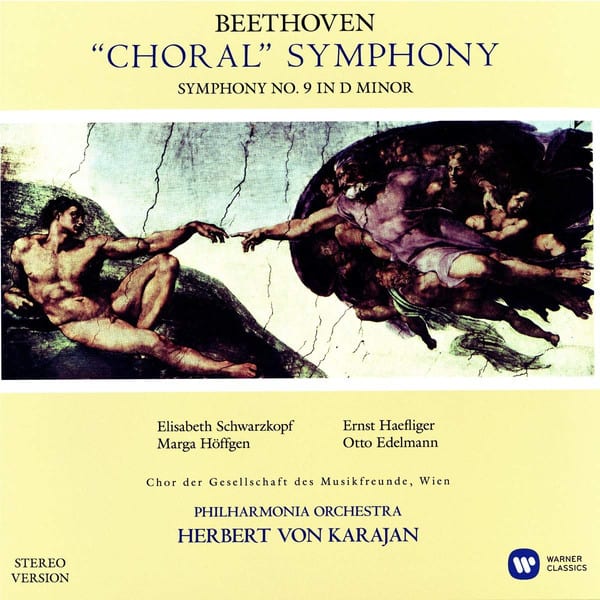 VINILO HERBERT VON KARAJAN/ BEETHOVEN: SYMPHONY NO. 9 CHO 2LP1