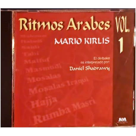 CD MARIO KIRLIS/ RITMOS ARABES VOL 1 1CD1